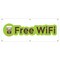 Signmission Free Wifi Banner Heavy Duty 13 Oz Vinyl with Grommets Single Sided B-72 Free Wifi - alternate 1